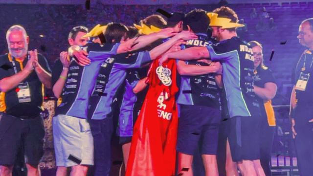 Winning FIRST Inpsire at Worlds